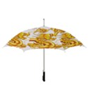 Chinese Dragon Golden Straight Umbrellas View3