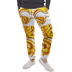 Chinese Dragon Golden Men s Jogger Sweatpants