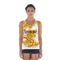 Chinese Dragon Golden Sport Tank Top  View1