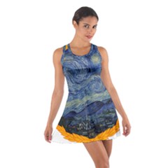 The Starry Night Starry Night Over The Rhne Pain Cotton Racerback Dress by Sudhe