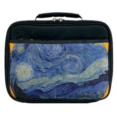 The Starry Night Starry Night Over The Rhne Pain Lunch Bag by Sudhe