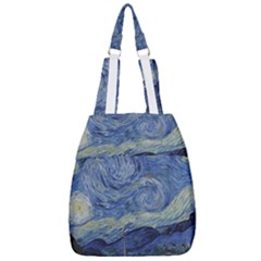 The Starry Night Starry Night Over The Rhne Pain Center Zip Backpack by Sudhe