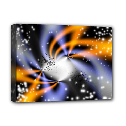 Supernova Space Star Deluxe Canvas 16  X 12  (stretched)  by Pakrebo