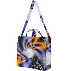 Supernova Space Star Square Shoulder Tote Bag by Pakrebo