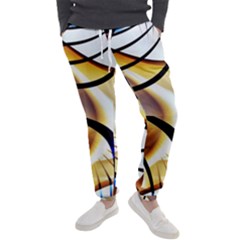 Pattern Fractal Gold Pointed Men s Jogger Sweatpants