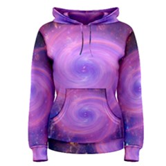 Spiral Strudel Galaxy Eddy Fractal Women s Pullover Hoodie by Pakrebo