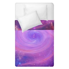 Spiral Strudel Galaxy Eddy Fractal Duvet Cover Double Side (single Size) by Pakrebo