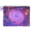 Spiral Strudel Galaxy Eddy Fractal Canvas Cosmetic Bag (XXL) View1