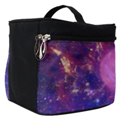 Spiral Strudel Galaxy Eddy Fractal Make Up Travel Bag (small) by Pakrebo