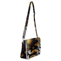 Star Mystical Fantasy Shoulder Bag With Back Zipper