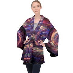 Cassiopeia Supernova Cassiopeia Velvet Kimono Robe by Pakrebo