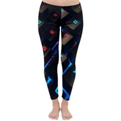 Keyboard Gamer Computer Technology Classic Winter Leggings by Pakrebo