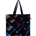 Keyboard Gamer Computer Technology Canvas Travel Bag View1