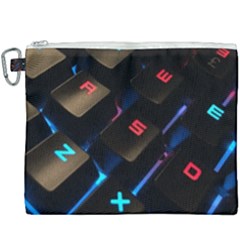 Keyboard Gamer Computer Technology Canvas Cosmetic Bag (xxxl) by Pakrebo