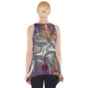 Flora Entwine Fractals Flowers Side Drop Tank Tunic View2