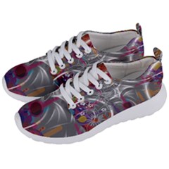 Flora Entwine Fractals Flowers Men s Lightweight Sports Shoes