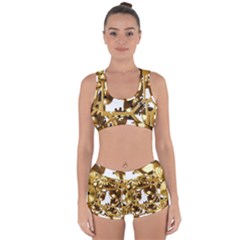 Cogs Gears Tiling Cogwheel Racerback Boyleg Bikini Set