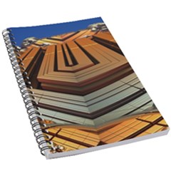 Stadium Fractal The Future 5 5  X 8 5  Notebook by Pakrebo