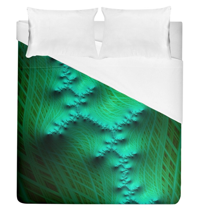 Fractal Maths Design Backdrop Duvet Cover (Queen Size)