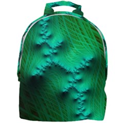 Fractal Maths Design Backdrop Mini Full Print Backpack by Pakrebo