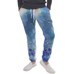 Wonderful Floral Design With Pearls Men s Jogger Sweatpants