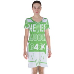 Never Look Back Short Sleeve Nightdress by Melcu