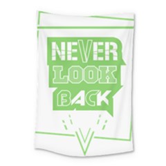 Never Look Back Small Tapestry by Melcu