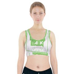 Never Look Back Sports Bra With Pocket