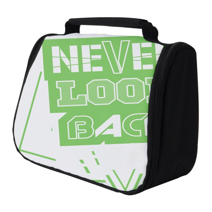 Never Look Back Full Print Travel Pouch (Small)