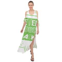 Never Look Back Maxi Chiffon Cover Up Dress