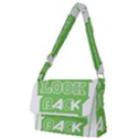 Never Look Back Full Print Messenger Bag View1