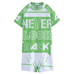 Never Look Back Kids  Boyleg Half Suit Swimwear