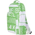 Never Look Back Double Compartment Backpack View1