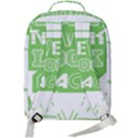 Never Look Back Double Compartment Backpack View3