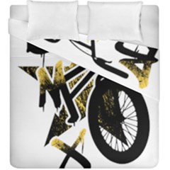 Bmx Duvet Cover Double Side (king Size) by Melcu