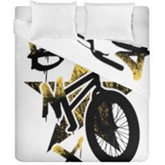 Bmx Duvet Cover Double Side (california King Size) by Melcu