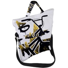 Bmx Fold Over Handle Tote Bag