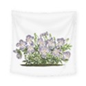 Violets - Vintage Square Tapestry (Small) View1