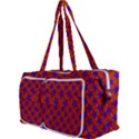 Purple Stars Pattern On Orange Multi Function Bag View3