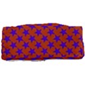 Purple Stars Pattern On Orange Multi Function Bag View4