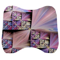 Fractal Art Artwork Digital Art Velour Head Support Cushion