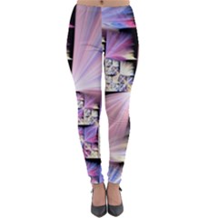 Fractal Art Artwork Digital Art Lightweight Velour Leggings