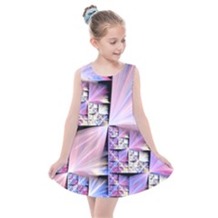 Fractal Art Artwork Digital Art Kids  Summer Dress