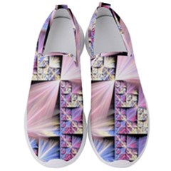 Fractal Art Artwork Digital Art Men s Slip On Sneakers