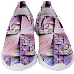 Fractal Art Artwork Digital Art Kids  Slip On Sneakers