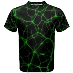 System Web Network Connection Men s Cotton Tee by Pakrebo