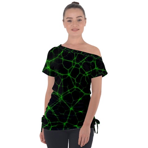 System Web Network Connection Tie-up Tee by Pakrebo