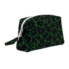 System Web Network Connection Wristlet Pouch Bag (medium)