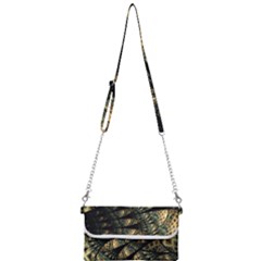 Pattern Abstract Fractals Mini Crossbody Handbag