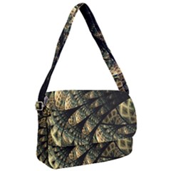 Pattern Abstract Fractals Courier Bag